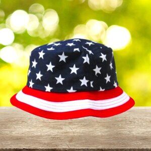 American Flag Bucket Hat
